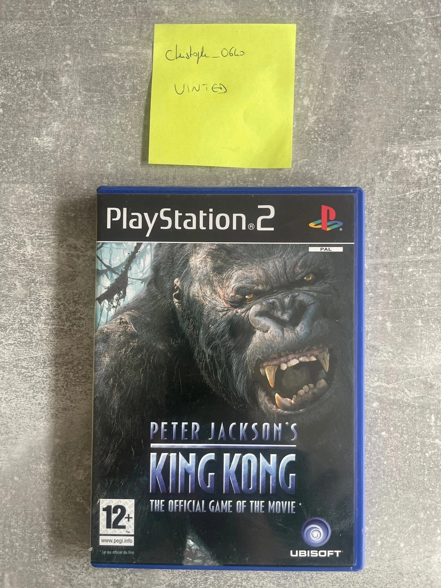 Jeu Peter jackson's king kong pour Sony PS2 / playstation 2 en français.